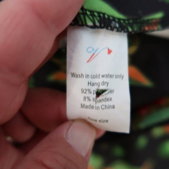 Star Wars Baby Yoda Grogu Black Womans One Size Leggings Sick Germs Mask - Picture 6 of 7